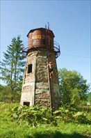 Водонапорная башня на станции Ожидаево